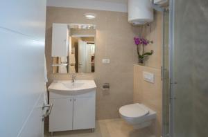 Vannituba majutusasutuses Apartment Lenka- Split