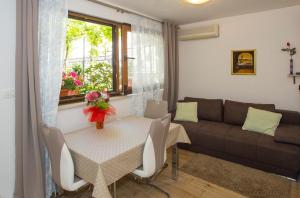 Istumisnurk majutusasutuses Apartment Lenka- Split