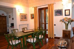 Posezení v ubytování Masseria Fragnale
