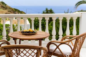 Ein Balkon oder eine Terrasse in der Unterkunft Petrino