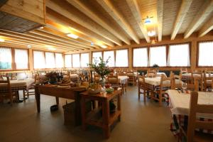 Restaurace v ubytování Albergo Soldanella