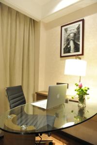 Zona de estar de Atour X Hotel Shanghai Hongqiao Airport Konggang Road