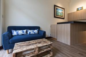Posezení v ubytování Sanwu Homestay