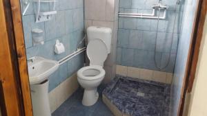 Koupelna v ubytování Casa Dexter