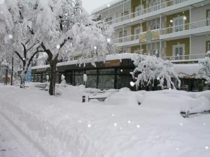 Hotel Luitpold v zimě