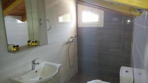 
A bathroom at Aegean View Villa
