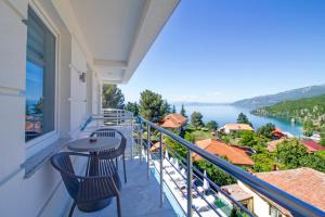 A balcony or terrace at Villa Trpe