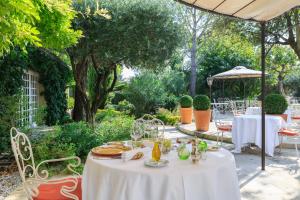 Zahrada ubytování Auberge de Cassagne & Spa