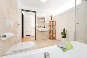 Ein Badezimmer in der Unterkunft Martinshof