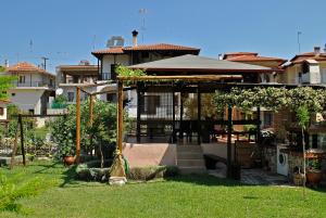 Zahrada ubytování Voula Kourbeti Apartments