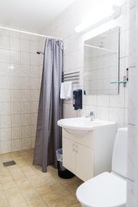 Vonios kambarys apgyvendinimo įstaigoje SPiS Hotel & Hostel