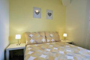 Ένα ή περισσότερα κρεβάτια σε δωμάτιο στο Apartments Trampi +48 φωτογραφίες