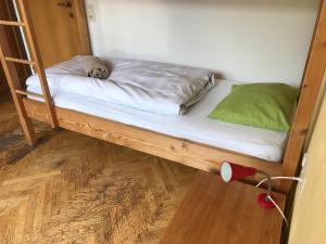 Voodi või voodid majutusasutuse Hotel Schwarzer Adler Sillian toas