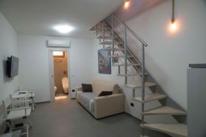 TV a/nebo společenská místnost v ubytování Residenza Lombardi