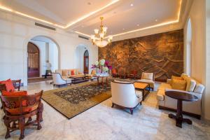 Istumisnurk majutusasutuses Galle Face Hotel