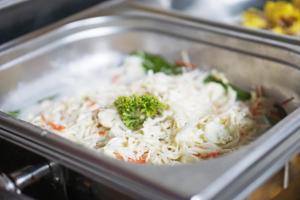 Essen im Hotel oder in der Nähe