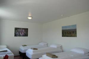 Postel nebo postele na pokoji v ubytování Eidavellir Apartments and Rooms + 37 fotografií