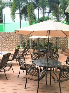 Bazén v ubytování Savannah Resort Hotel nebo v jeho okolí