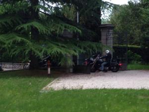 Aed väljaspool majutusasutust Villa Scalabrini