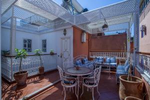 Balkón nebo terasa v ubytování Hotel Zaitoune