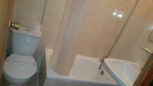 Koupelna v ubytování Hostal Lima
