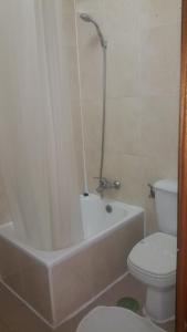 Koupelna v ubytování Hostal Lima
