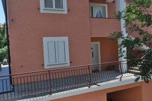 Balkón nebo terasa v ubytování Apartments Oriana