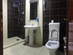 Vonios kambarys apgyvendinimo įstaigoje Motel Konak Mosko