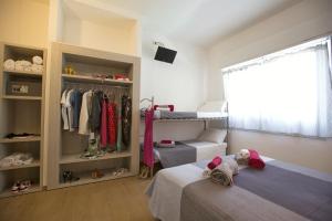Postel nebo postele na pokoji v ubytování Hotel Sabrina Rimini