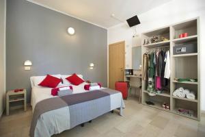 Postel nebo postele na pokoji v ubytování Hotel Sabrina Rimini