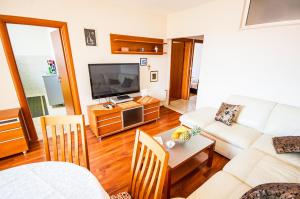 Televízia a/alebo spoločenská miestnosť v ubytovaní La Mia Apartment