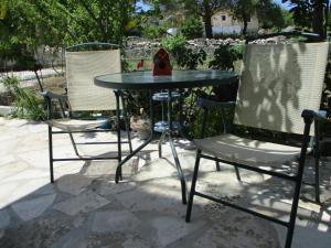 Patio nebo venkovní prostory v ubytování Ammodares