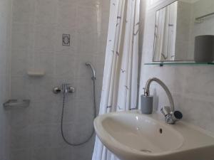 Koupelna v ubytování Studios Evdokia