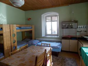 Posteľ alebo postele v izbe v ubytovaní Chata Pepino