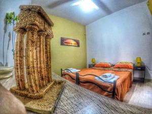 Postel nebo postele na pokoji v ubytování Holiday park Home