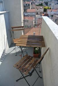 Balkón alebo terasa v ubytovaní Martin Apartment