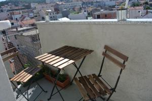 Balkón alebo terasa v ubytovaní Martin Apartment