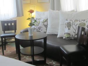 Un lugar para sentarse en Hotel-Pension Adler Untertürkheim