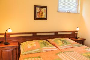 Postel nebo postele na pokoji v ubytování daMonte – Apartments and rooms