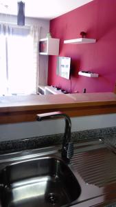 Kuchyň nebo kuchyňský kout v ubytování Apartamento Puerto Real