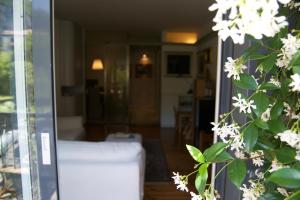 A garden outside Riva Celeste