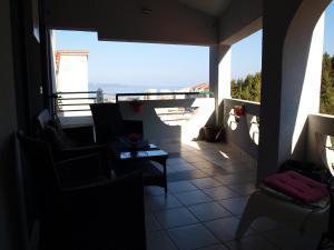 Balkón nebo terasa v ubytování Apartment Duje
