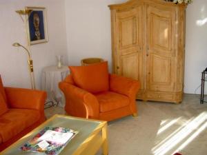Posezení v ubytování Appartement-Oberwiesenhof