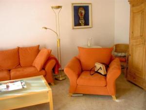 Posezení v ubytování Appartement-Oberwiesenhof