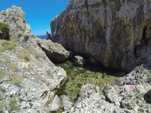 Paesaggio naturale nelle vicinanze dell'ostello