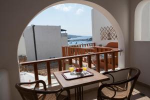 En balkon eller terrasse på Dafnis Koufonisia