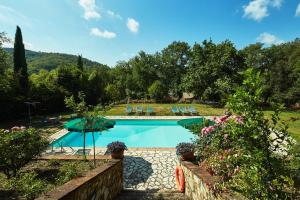 A view of the pool at La Loggetta - Chianti apartments or nearby