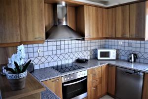 Kuchyň nebo kuchyňský kout v ubytování Marilias house