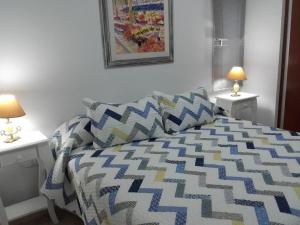 Giường trong phòng chung tại "Los Abrojos" 1