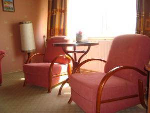 Posezení v ubytování Motel Zacisze